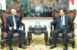 Phó Thủ tướng Vũ Văn Ninh tiếp Chủ tịch tập đoàn Mỹ